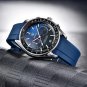 Silver Black_2023 Mens Watches Top Luxury Moon Watch For Men Quartz Chronograph Waterproof Military 