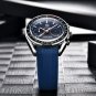 Silver Black_2023 Mens Watches Top Luxury Moon Watch For Men Quartz Chronograph Waterproof Military 