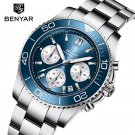 Blue_Mens Watches 2023 Top Brand Luxury Quartz Wristwatches Sports Stainless Steel Sapphire Glass Lu