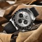 Silver Black_Quartz Mens Watches Top Brand Luxury Automatic Watch Men Business Wristwatches Sports W