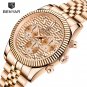 Silver Black_Gold Men's Watches 2021 Top Brand Luxury Quartz Watch For Men Chronograph Stainless Ste