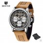 Silver Gray_Watch For Men Quartz Watches Men Chronograph Top Brand Luxury Sport Multifunction Waterp