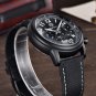 Silver White_Watch For Men Quartz Watches Men Chronograph Top Brand Luxury Sport Multifunction Water