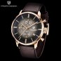Silver White L_Men Watch   Top Brand Luxury Quartz Chronograph Watches Men's Sports Waterproof Wrist