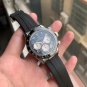Blue_2021 Quartz Watch For Men Japan VK63 Automatic Men's Watches Chronograph Stainless Steel Waterp