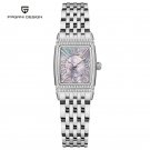 Silver Color_2023 Top Luxury Women's Watches Gold Quartz Watch For Women Sports Waterproof Sapphire 