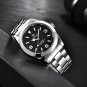 Blue_Men's Mechanical Watches Top Brand Luxury Automatic Watch Men Sport Waterproof Stainless Steel 