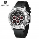 Black_2023 Men's Watches Top Brand Luxury Watch Men Quartz Wristwatches Chronograph Sport Waterproof