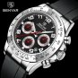 Black_2023 Men's Watches Top Brand Luxury Watch Men Quartz Wristwatches Chronograph Sport Waterproof