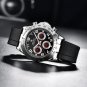 Black_2023 Men's Watches Top Brand Luxury Watch Men Quartz Wristwatches Chronograph Sport Waterproof