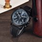Silver Blue_Mens Watches 2023 Top Brand Luxury Watch For Men Quartz Watches Men Sports Chronograph W