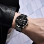 Silver Black L_Mens Watches 2023 Top Brand Luxury Quartz Chronograph VK67 Watch For Men Waterproof G