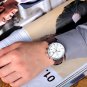 Silver White L_Top Brand Luxury Men's Watches Movement Quartz Watch Men Waterproof Business Fashion