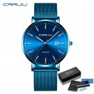 blue silver BOX_Luxury Woman Bracelet Watch Women Casual Waterproof Quartz Ladies Dress Watches  lov