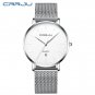 rose black_Mens Watches Luxury Blue Waterproof Watches Ultra Thin Date Simple Casual Quartz Watch M