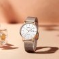 silver black_Women Casual Watch  Japan Quartz Movement Waterproof Woman's Wristwatch Ladies Dress Me