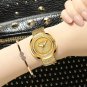 silver_Women Quartz Watch Bling Casual Ladies Luxury Female Waterproof Gold WristWatch Crystal Diamo