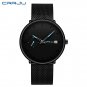 blue_bayan kol saati   Mens Women Watches Luxury Sport Ultra-thin Wrist Watch Men's Casual Date Watc