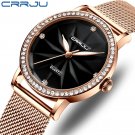 black_Watches for Women Luxury Diamond Watch Ladies Dress Flower Quartz Waterproof  Wristwatch   fem