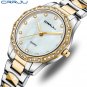 Rose box_Women Watch Luxury Casual Waterproof Quartz Ladies Stainless Steel Wristwatch feminino