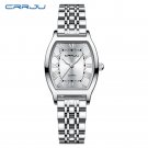 Silver_Luxury Women Bracelet Quartz Watches For Women Wristwatch Stainless Steel Watch Lady Sports D