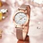 2176 blue_Women Watches Beautiful Minimalist Waterproof Date Slim Quartz Ladies Dress WristWatch