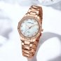 RGW-BOX_Women Bracelet Watch Rose Gold Luxury Stainless Steel Wrist Watch Rhinestone Ellipse Creativ