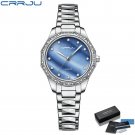 SBE-BOX_Women Bracelet Watch Rose Gold Luxury Stainless Steel Wrist Watch Rhinestone Ellipse Creativ
