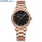Rose Black_Women Watch Quartz Movement Bracelet Stainless Steel Ladies Wristwatch Clock   Feminino  
