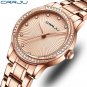 Rose Brown box_Women Watch Quartz Movement Bracelet Stainless Steel Ladies Wristwatch Clock Femini