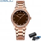 RGCE-BOX_Women Bracelet Watches Steel Belt Love Steel Belt Rhinestone Quartz Wrist Watch Luxury Watc