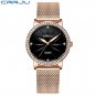 black BOX_Women Watches   Diamond Quartz Waterproof Ladies Wristwatch   Feminino