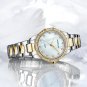 Gold box_Women Watch Luxury Casual Quartz Waterproof Ladies Stainless Steel Blue Watch   feminino