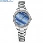 Rose box_Women Watch Luxury Casual Waterproof Quartz Ladies Stainless Steel Watch   feminino