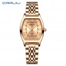 Rose_Rectangle Ultrathin Simple Japan Quartz Lady Stainless Steel Bracelet Belt Watches for Women