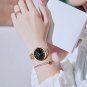 black rose black_2021 Women Watches   Luxury Date Ladies Wristwatches Stainless Steel Rose Mesh Stra