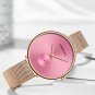 Silver White_watch for women Luxury Stylish Silm Watch Ladies Dress Wristwatch Minimalist Waterproo