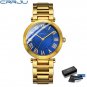 blue box_Brand Top Luxury Ladies Gold Watch Women Golden Clock Female Women Dress Rhinestone Quartz 