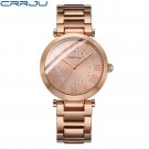 Rose gold_Brand Top Luxury Ladies Gold Watch Women Golden Clock Female Women Dress Rhinestone Quartz