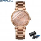 Rose gold box_Brand Top Luxury Ladies Gold Watch Women Golden Clock Female Women Dress Rhinestone Qu
