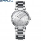 silver_Brand Top Luxury Ladies Gold Watch Women Golden Clock Female Women Dress Rhinestone Quartz Wa