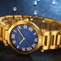 silver_Brand Top Luxury Ladies Gold Watch Women Golden Clock Female Women Dress Rhinestone Quartz Wa
