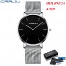 M SL BK BOX_Watches 2021   Women Lover's Luxury Slim Quartz Mesh Watch for Men Casual  Waterproof La