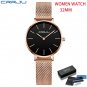 W RS BK BOX_Watches 2021   Women Lover's Luxury Slim Quartz Mesh Watch for Men Casual  Waterproof La