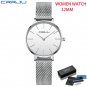 W SL WH BOX_Watches 2021   Women Lover's Luxury Slim Quartz Mesh Watch for Men Casual  Waterproof La