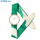 A-green_Floral Case Movt Water Resistant Life Watch Women   Feminino   Ladies Dress Clock Female