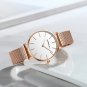 W BK BK BOX_Couple's Watches Men Women Minimalist Quartz Watch Casual Mesh Strap Waterproof Ladies