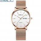 rose white_Women Watches  Japan Quartz Movement Auto Date Minimalist Woman Wristwatch Lady  36mm Sta