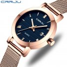 2176 blue_Women's Watches 2020 Luxury Ladies Date Watch Stylish Waterproof Slim Quartz Watches for W
