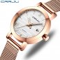 2176 white_Women's Watches 2020 Luxury Ladies Date Watch Stylish Waterproof Slim Quartz Watches for 